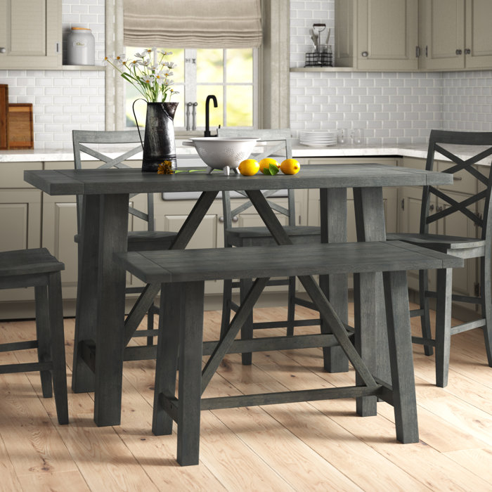 Laurel Foundry Modern Farmhouse Berrian 6 - Person Counter Height ...